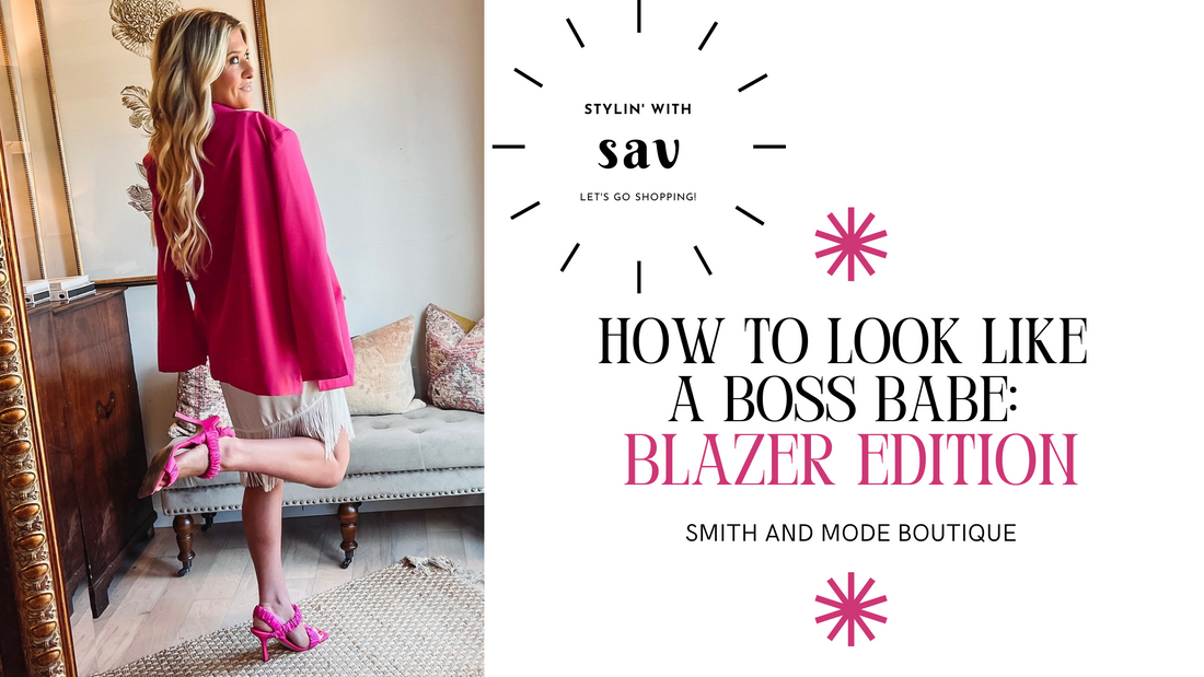 How to look like a BOSS BABE: Blazer Edition