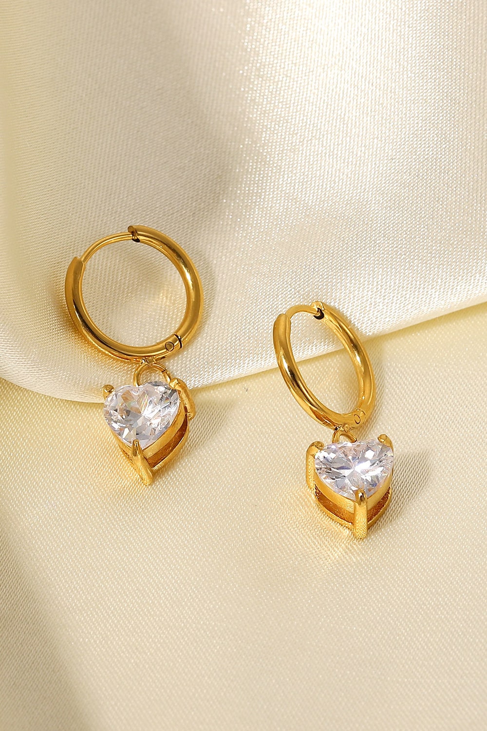 Shine Bright Gold-Plated Drop Earrings