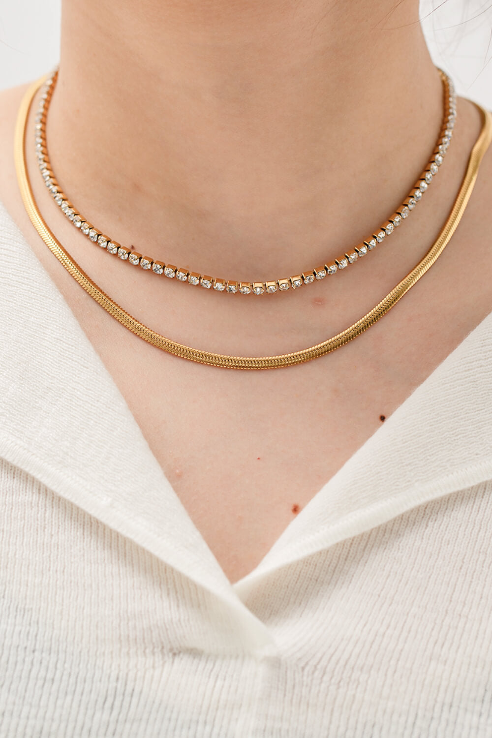 Double-Layered Minimalist Necklace