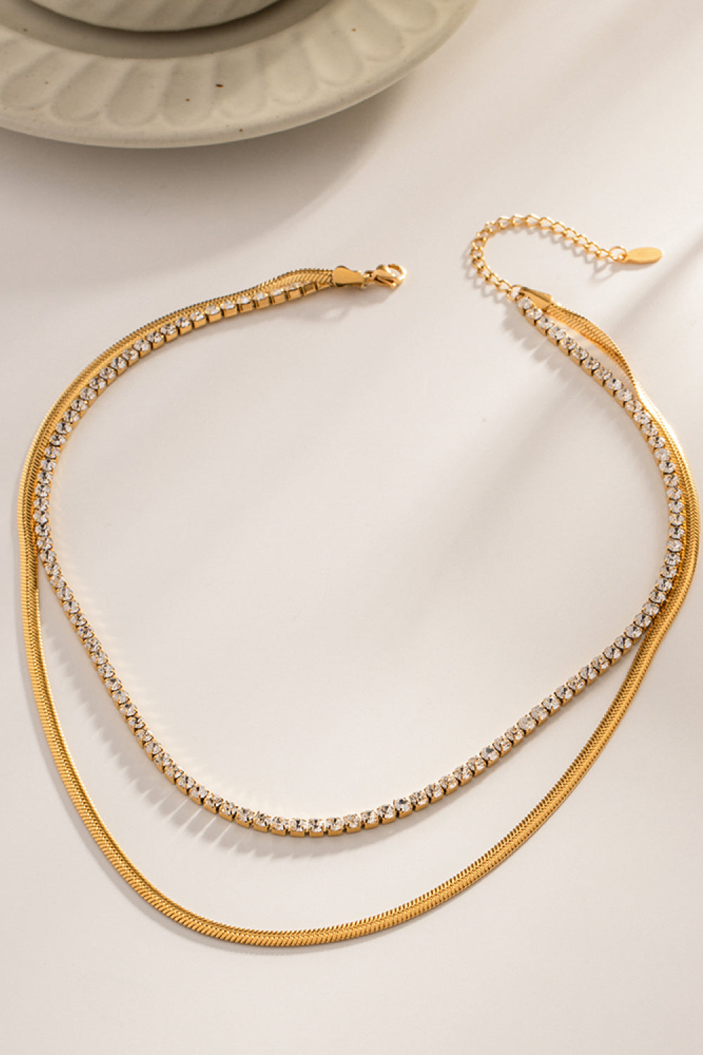 Double-Layered Minimalist Necklace