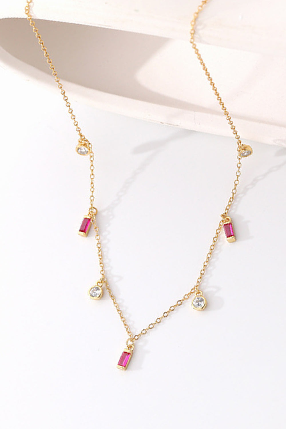 Multi-Charm Chain Necklace